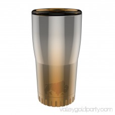 Silver Buffalo Stainless Steel Insulated Tumbler, 20 oz., Ombre Green 563421847